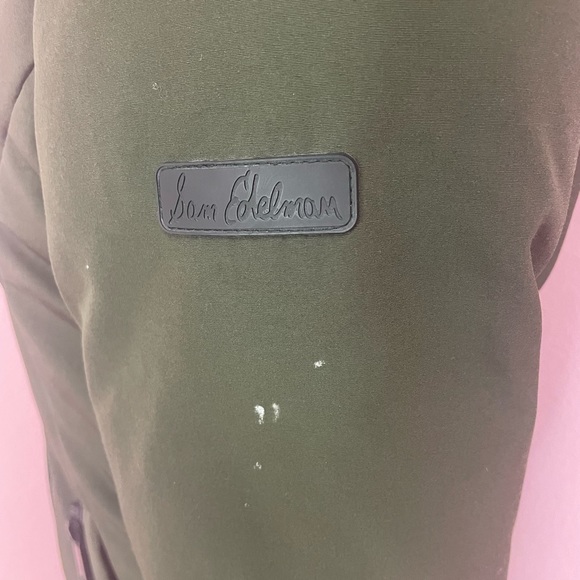 🧥Sam Edelman Olive Winter Coat with Faux Fur 🧥 - Picture 7 of 15